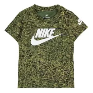 Image of Nike Aop Ss Tee IB14 - Green