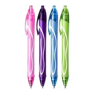 Image of BIC Gel-ocity Quick Dry Gel Ink Pens 0.7mm Tip Assorted Ref 964826