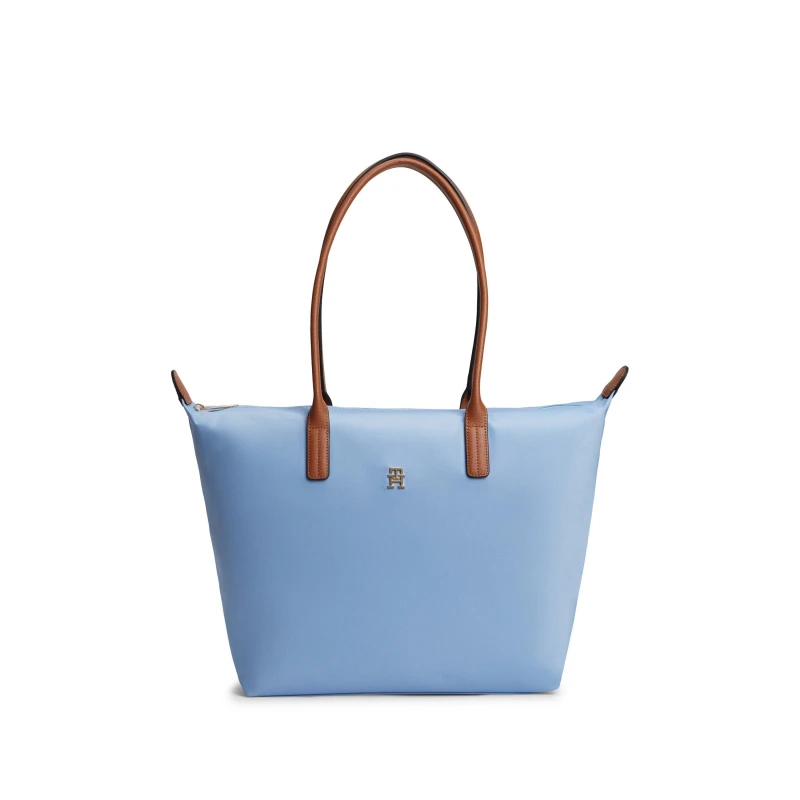 Image of Tommy Hilfiger Womens Popette Tote Bags Well Water female One Size