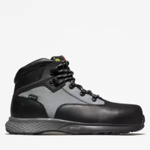 Image of Timberland Pro Euro Hiker Work Boot For Men In Black Black, Size 11