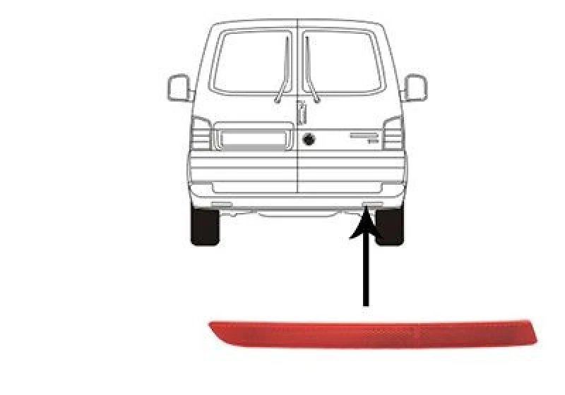 Image of VAN WEZEL Reflex Reflector VAN WEZEL 5790940