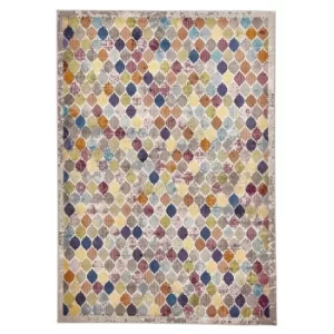 Image of 16th Avenue 35A MultiColoured Rug Grey, Blue, Green and Brown