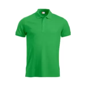 image of Clique Mens Manhattan Polo Shirt (L) (Apple Green)