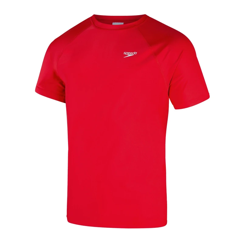 Image of Speedo Ess Ss Swmtee - Red Red XS