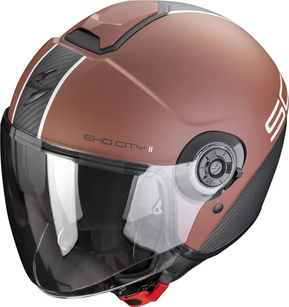 Scorpion Exo-City II Carbo Dark Brown-Black Jet Helmet XL