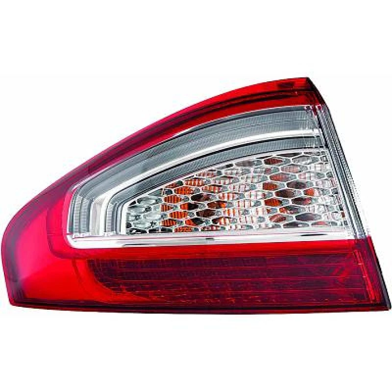 Image of DIEDERICHS 1428391 Rear light Outer section, without bulb holder, Left, PY21W Combination Rearlight (391)