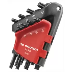 image of Facom 8 Piece Torx Key Set