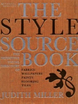 Image of The Style Sourcebook by Judith Miller Hardback