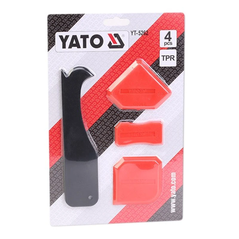 Image of YATO YT-5262 Spatula Number of tools: 4 Spatula (5601)