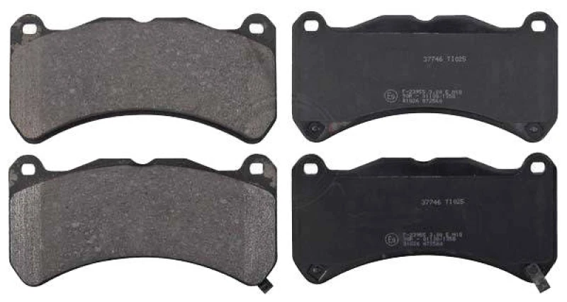 Image of A.B.S. 37746 Brake pad set with acoustic wear warning Brake Pad Set,disc brake (402)