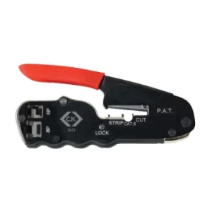 image of CK Tools T3673 Compact Crimper for Modular Plugs