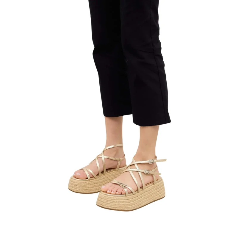Image of Mim Shoes Womens wedge sandals Mim Shoes Zahara Dore Female 36