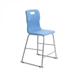 TC Office Titan High Chair Size 4, Sky Blue