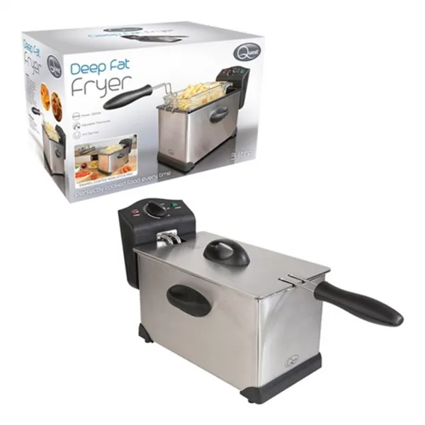 Image of Quest 3L Stainless Steel Deep Fat Fryer 35140