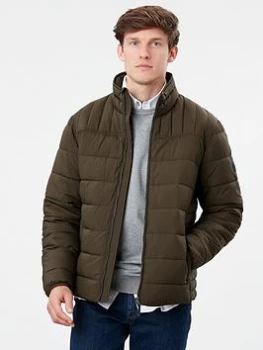 Image of Joules Go To Padded Jacket - Green , Green Size XL Men