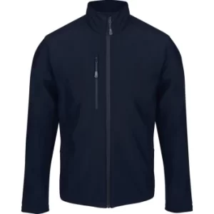 Image of Recycled Printable Softshell Navy Blue Jackets (2XL)