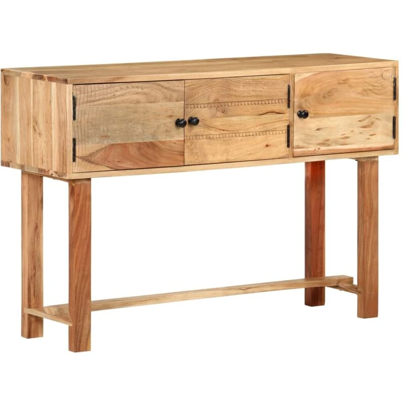 Image of VIDAXL Sideboard 115x35x75cm Solid Acacia Wood Vidaxl 8720286201336