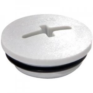 Image of Wiska 10064637 EVSG ORD M25 RAL 7035 Locking Screw With Fitted O Ring Metric