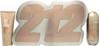 Image of Carolina Herrera 212 VIP Rose Gift Set 80ml Eau de Parfum + 100ml Body Lotion