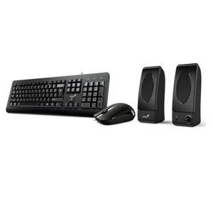 Image of Genius KMS-U130 Keyboard Mouse and Speaker Combo
