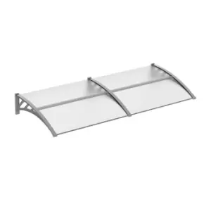 Image of Outsunny Door Canopy Awning Outdoor Window Rain Shelter For Door 200 X 80Cm