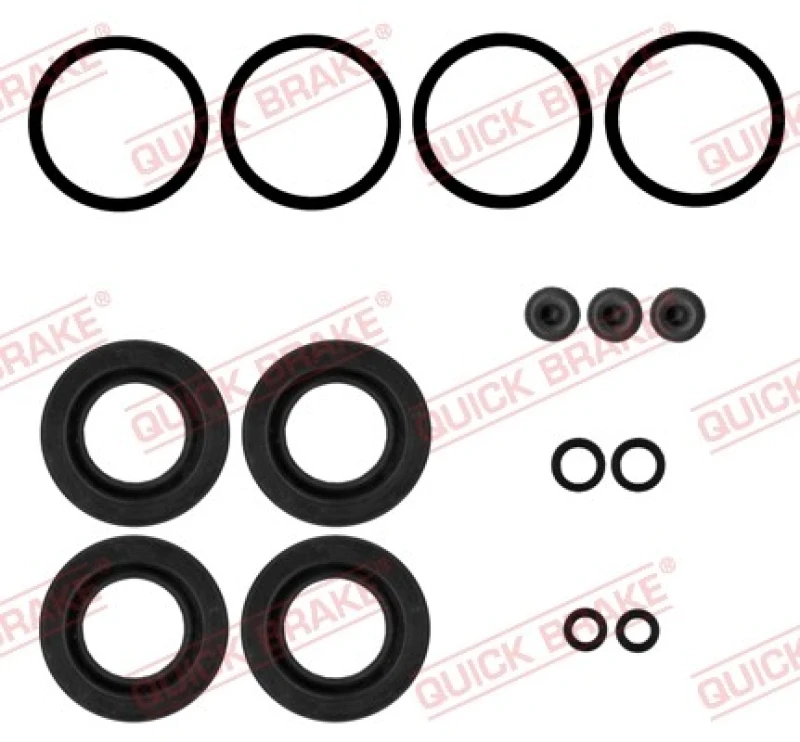 Image of QUICK BRAKE Repair Kit, brake caliper QUICK BRAKE 114-0400