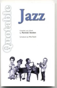 Image of Quotable Jazz Paperback