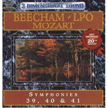 Image of Mozart, Wolfgang Amadeus - Symphonies Nos. 39, 40 and 41 CD