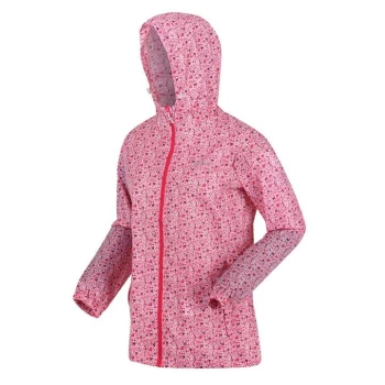 Image of Regatta Womens Printed Pack It III Waterproof Jacket - TropPinkDtsy
