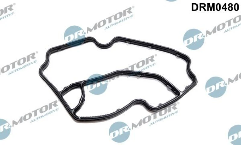 Image of DR.MOTOR AUTOMOTIVE Oil filter housing gasket DR.MOTOR AUTOMOTIVE DRM0480