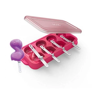 image of Zoku Zoku Flamingo Ice Pop Mold -