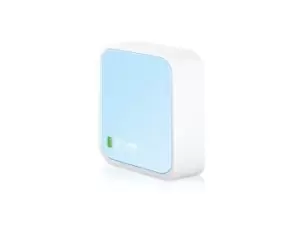 TP-LINK TL-WR802N - WiFi 4 (802.11n) - Single-band (2.4 GHz) - Ethernet LAN - Blue,White - Tabletop Router (TL-WR802N)