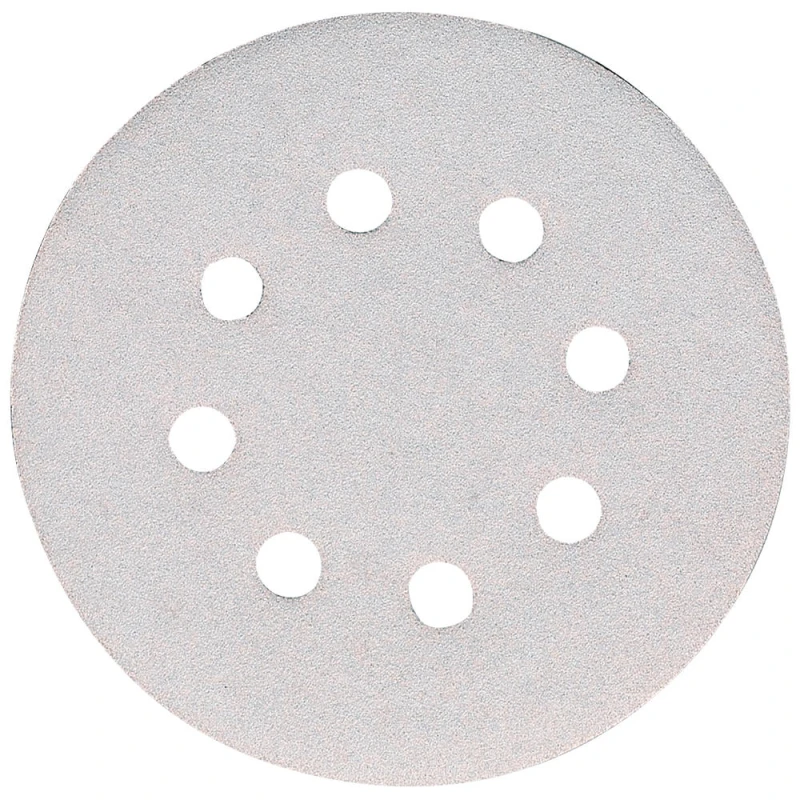 Image of Makita White Abrasive Disc 125mm 40g Pack of 10 P-33342