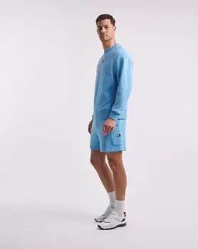 image of Tommy Jeans Blue Badge Sweat Short