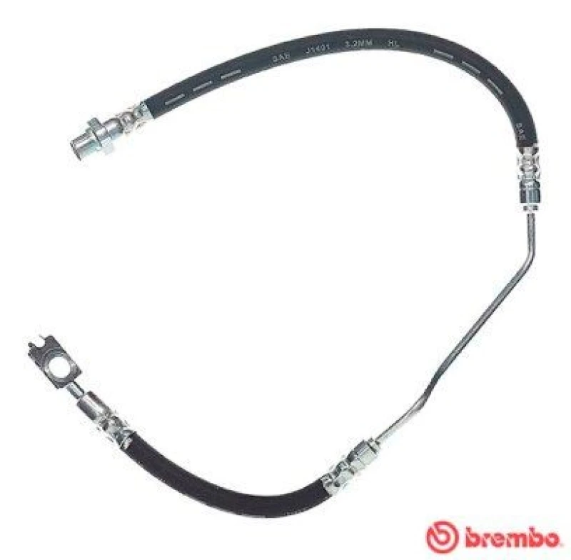 Image of BREMBO Brake hose BREMBO T 06 015