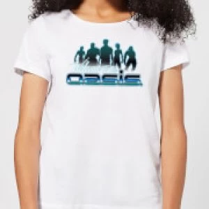 Image of Ready Player One Welcome To The Oasis Womens T-Shirt - White - 3XL