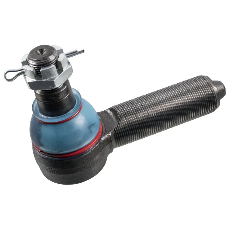 Image of FEBI BILSTEIN 08792 Track rod end OE Turbo NEW, Front Axle Right, with crown nut Tie Rod End (914)