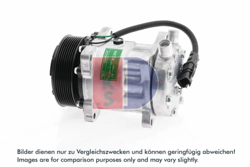 Image of AKS DASIS 850671N AC Compressor Refrigerant: R134a Compressor,air conditioning (447)