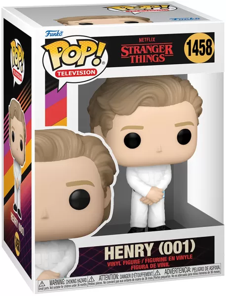 image of Stranger Things Season 4 - Henry (001) vinyl figurine no. 1458 Funko Pop! multicolour