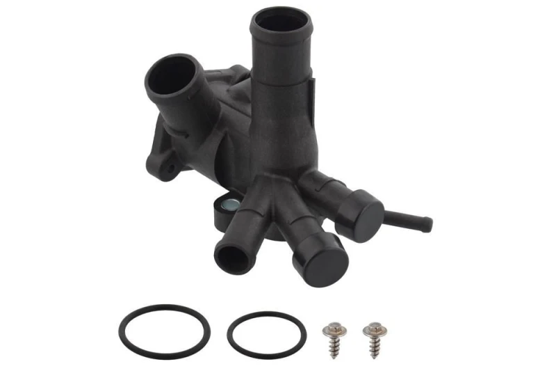 Image of TOPRAN 107 331 Coolant Flange without thermostat, with gaskets/seals Coolant Flange (3219)