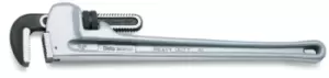 image of Beta Tools 363 Heavy Duty (Light Alloy) Pipe Wrench Ø max 3" L: 600mm 003630060