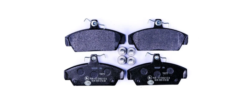 Image of HELLA Brake pad set HELLA 8DB 355 018-081