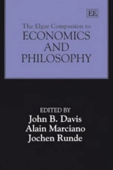 Image of The Elgar Companion to Economics and Philosophy by John Bryan Davis and Alain Marciano and Jochen Runde Paperback