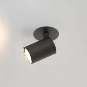Image of 1 Light Recessed Flush Reading Lamps Bronze Effect, GU10