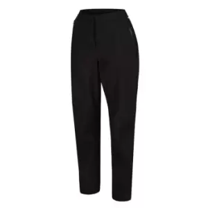 image of Regatta Womens Highton Waterproof Overtrousers (Long) - Black