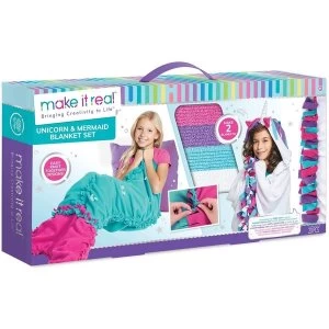 image of Make It Real - Knot a Unicorn & Mermaid 2 in 1 Mega Activity Set