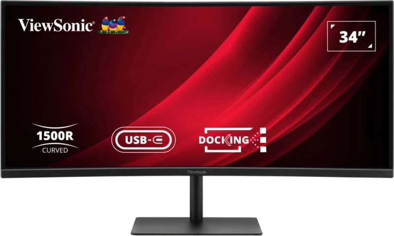 Image of Viewsonic LED monitor VG3419C-2 curved 2K 21:9 300 nits. resp 3.5ms. i