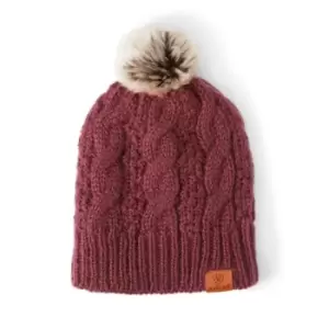 image of Ariat Cable Beanie Mens - Red