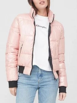 Image of Champion Padded Jacket - Pink