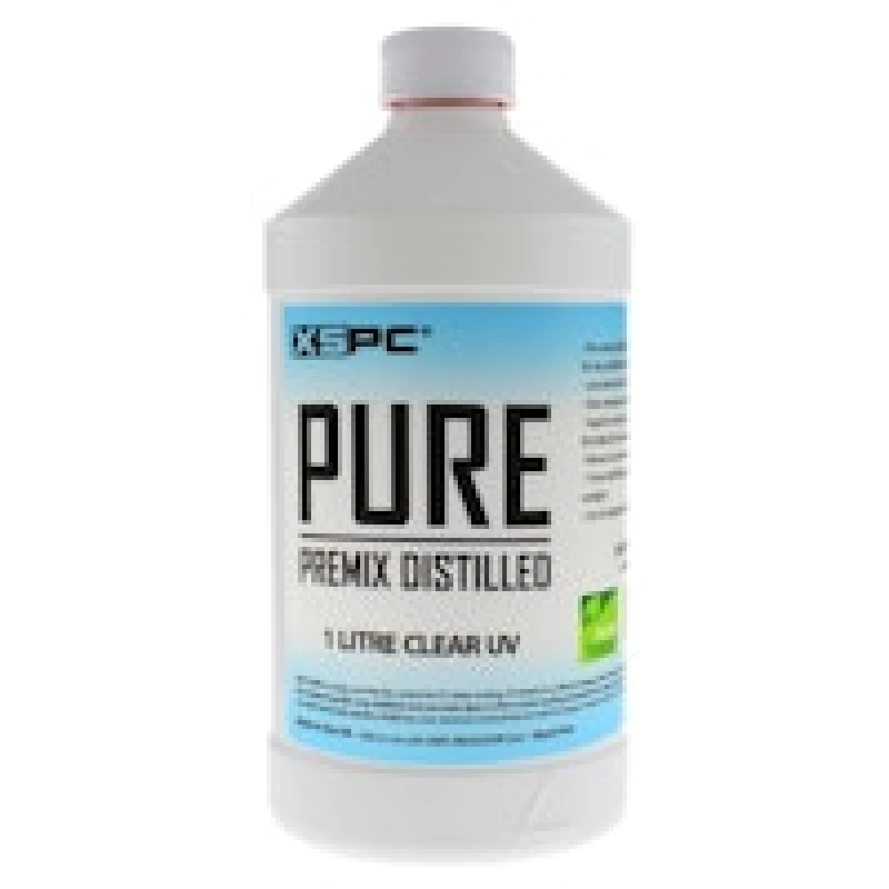 Image of XSPC PURE Premix Distilled Coolant 1 Litre - Clear UV